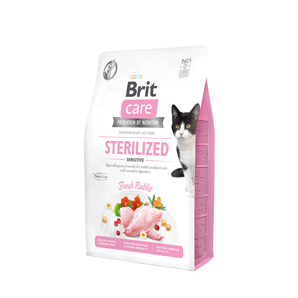 BRIT CARE CAT HAIRCARE HEALTHY & SHINY COAT FRESH SALMON & CHICKEN Brit